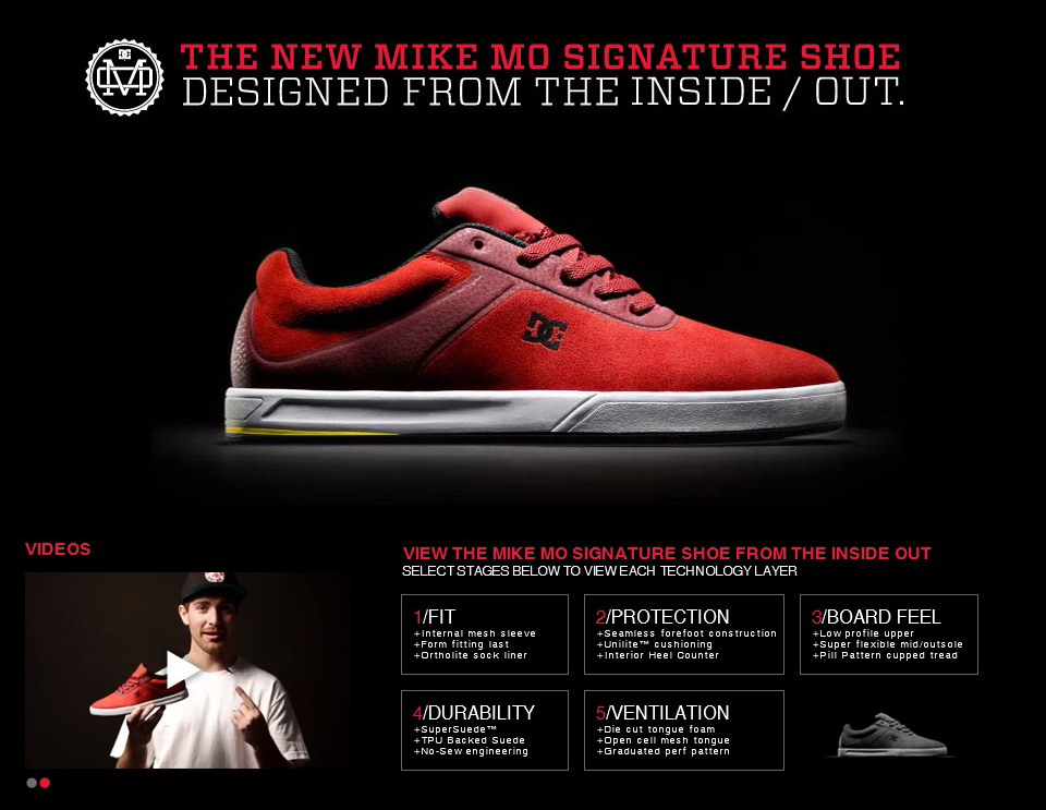 DC Shoes: Mike Mo signature model