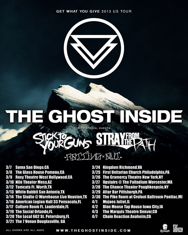 ROTTING OUT FULL US TOUR WITH THE GHOST INSIDE