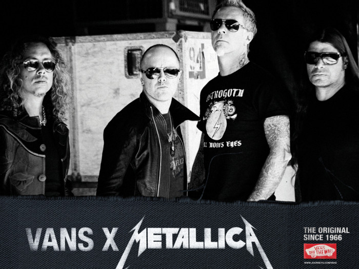 Vans x Metallica: nei negozi le scarpe firmate dai quattro componenti del gruppo
