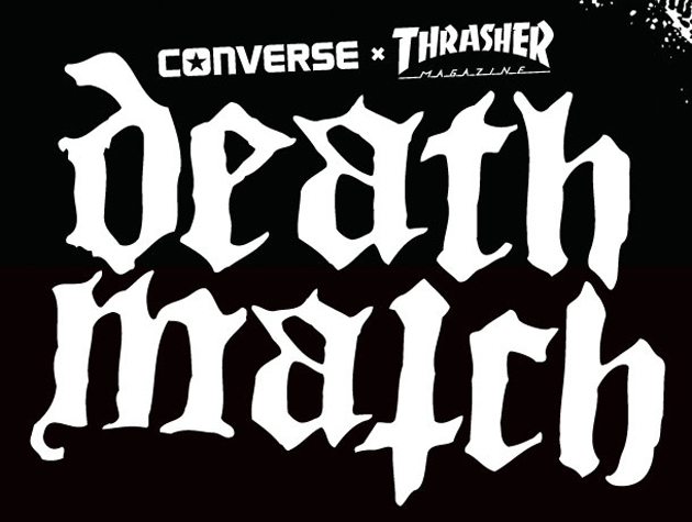 Evergreen Terrace sign with Rise Records and Thrasher Death Match in Austin