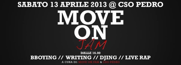Move On Jam @ Pedro / Padova