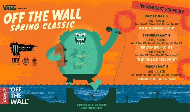 Vans Off The Wall Spring Classic – Varazze – Live Webcast