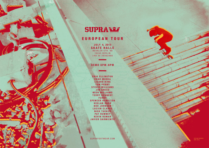 Supra Demo + Chad Muska DJ Set + Betonhausen Relentless Cash 4 Tricks