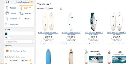 Tavola surf ShopAlike.it