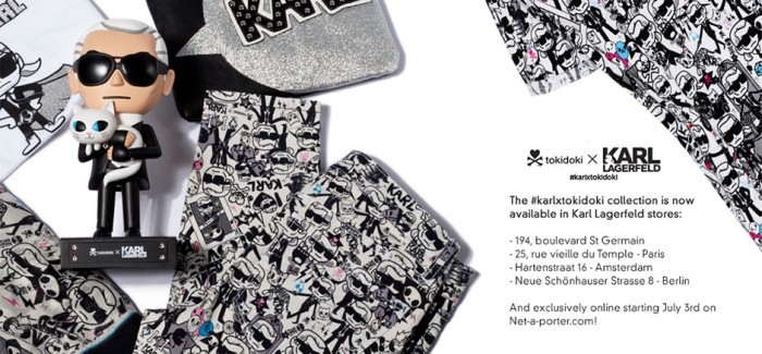 Tokidoki x Karl Lagerfeld limited edition toy & capsule collection