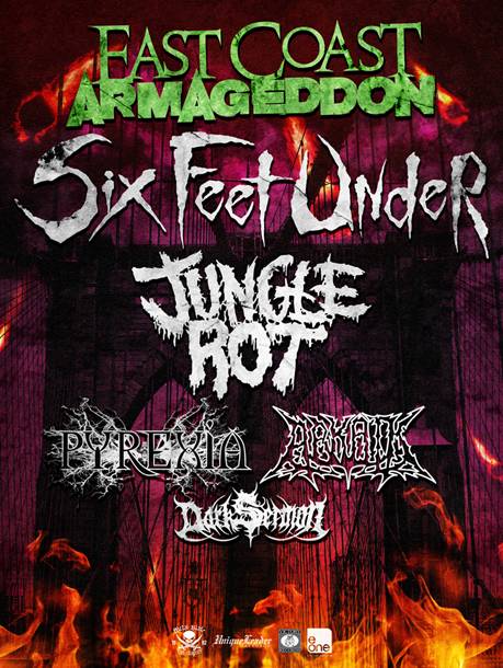 Jungle Rot announce tour dates