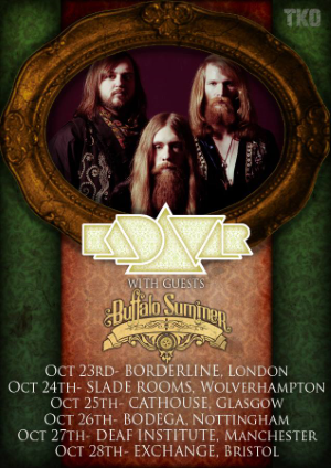 Buffalo Summer Kadavar UK Tour
