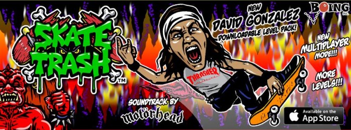 Motorhead does soundtrack for Skate Trash game