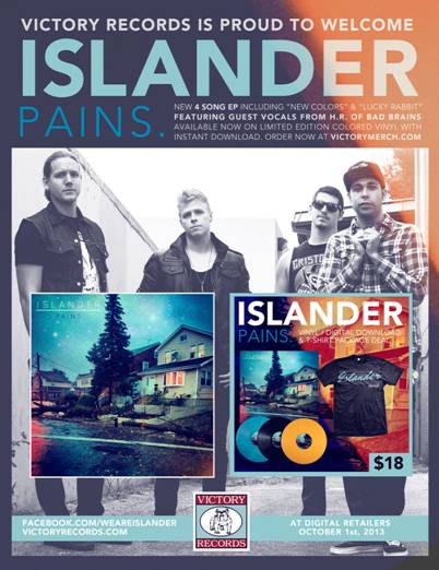 Victory Records welcome Islander