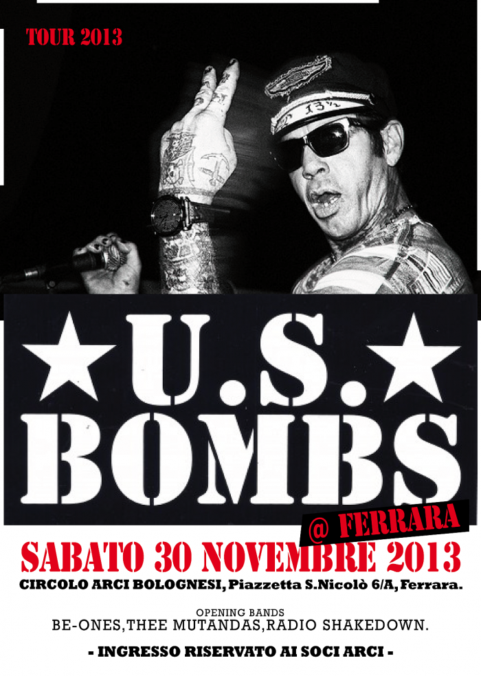 U.S. Bombs 30 Novembre – Ferrara