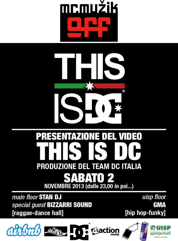 THIS IS DC video premiere a Modena