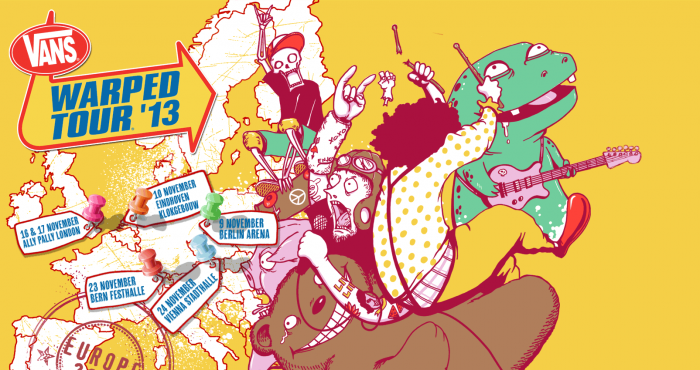 Vans announces Vert & Mini Ramp on the Warped Tour!