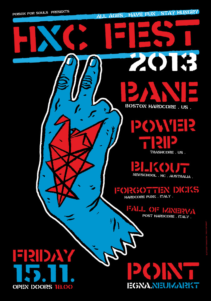 HXC Fest 2013: Bane + Power Trip / 15 novembre Egna (Bz)