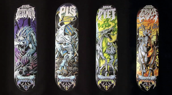 Darkstar Metal pro decks series