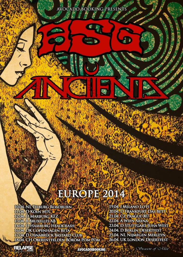 Anciients announce European tour dates!