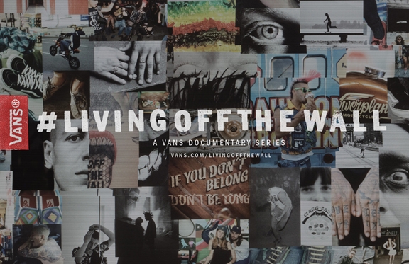 #LIVINGOFFTHEWALL A Vans documentary series