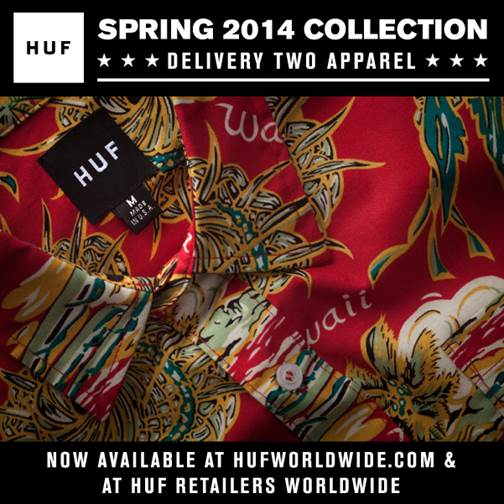 HUF still life SS 2014