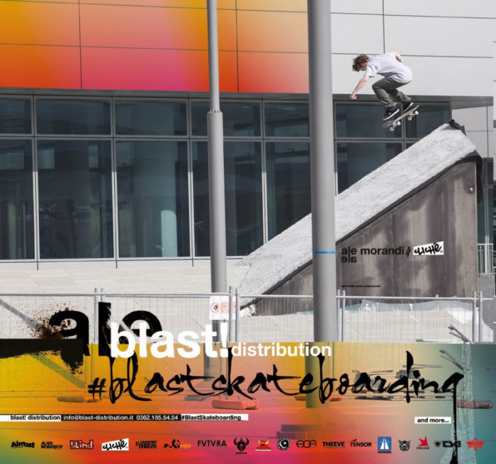 Blast! skateboarding AD #1: Alessandro Morandi – Clichè Skateboards