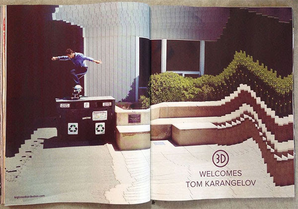 Tom Karangelov per 3D Skateboards