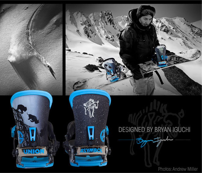 2014/15 Asymbol x Union Bindings by Bryan Iguchi