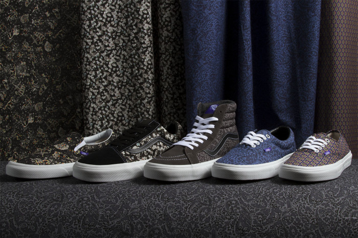 Vans e Liberty Art Fabrics lanciano la quarta Capsule Collection per la stagione Holiday 2014