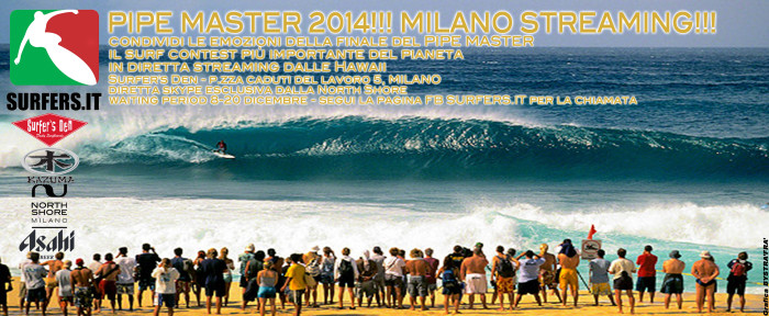 Billabong Pipe Masters Milano streaming