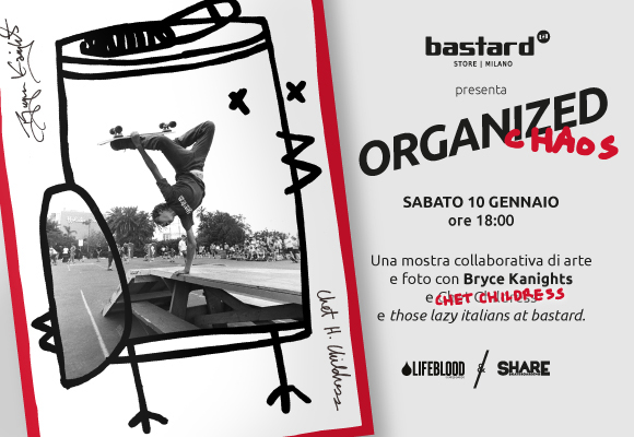 Organized Chaos – skateboarding, arte e fotografia con Bryce Kanights e Chet Childress