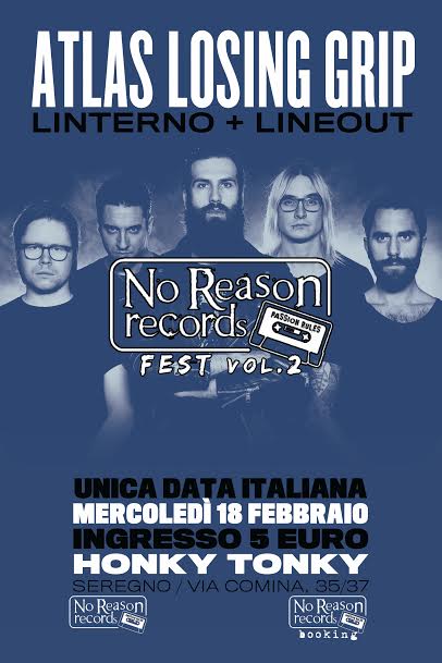 NOREASON BOOKING: TUTTI GLI APPUNTAMENTI DI FEBBRAIO!