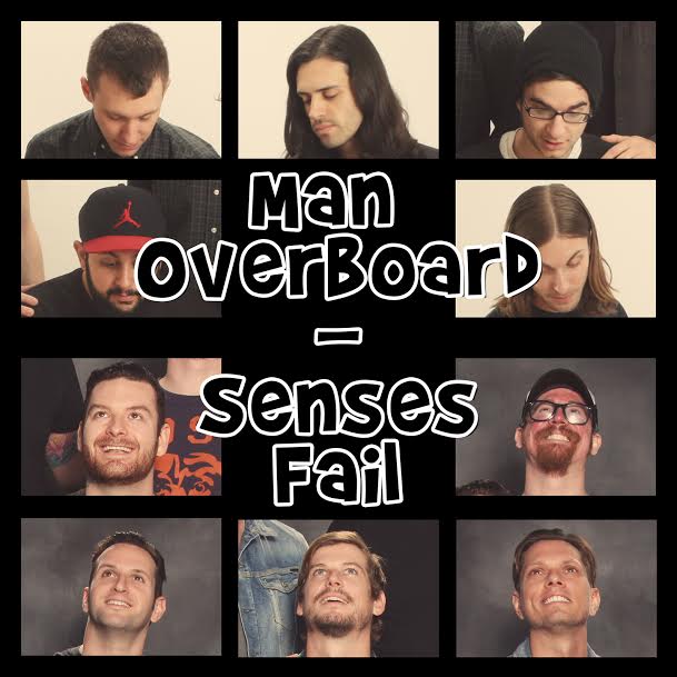 Man Overboard / Senses Fail ‘Split’-7”