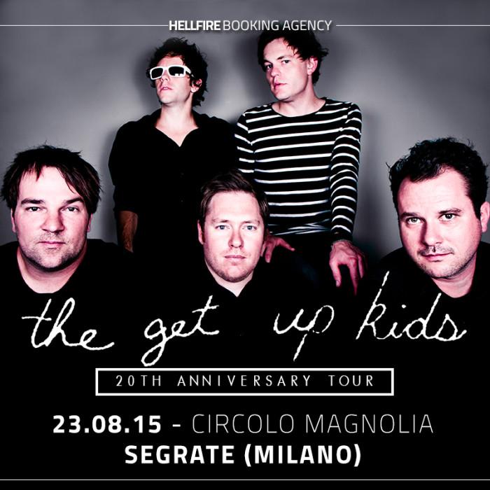 THE GET UP KIDS: UNA DATA A MILANO AD AGOSTO