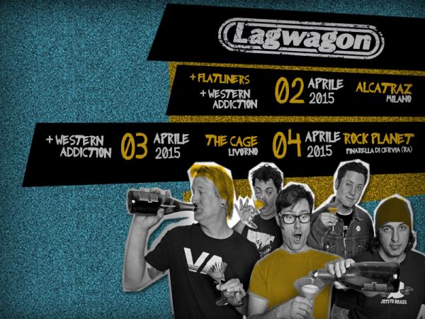 TORNA IN ITALIA UNA DELLE BAND ICONA DELL’HARDCORE MELODICO: I LAGWAGON AD APRILE PRESENTANNO AL PUBBLICO ITALIANO IL NUOVO ALBUM IN OCCASIONE DI TRE APPUNTAMENTI LIVE!