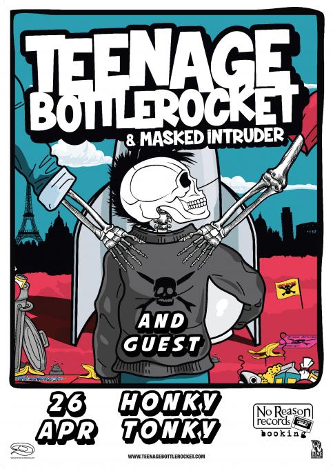 FAT WRECK’S INVASION: TEENAGE BOTTLEROCKET, MASKED INTRUDER E BANNER PILOT IN ITALIA