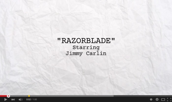 enjoi ‘Razorblade’ starring Jimmy Carlin