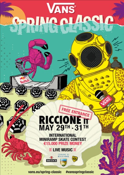 Vans Spring Classic annuncia la Line Up ufficiale // Riccione