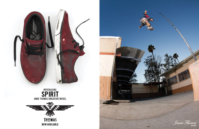 The ‘Spirit’ – new Jamie Thomas clip for his signature shoe