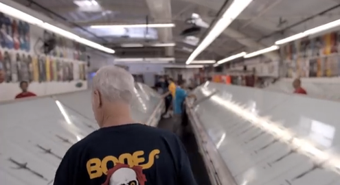 George Powell Skateboard Factory Tour