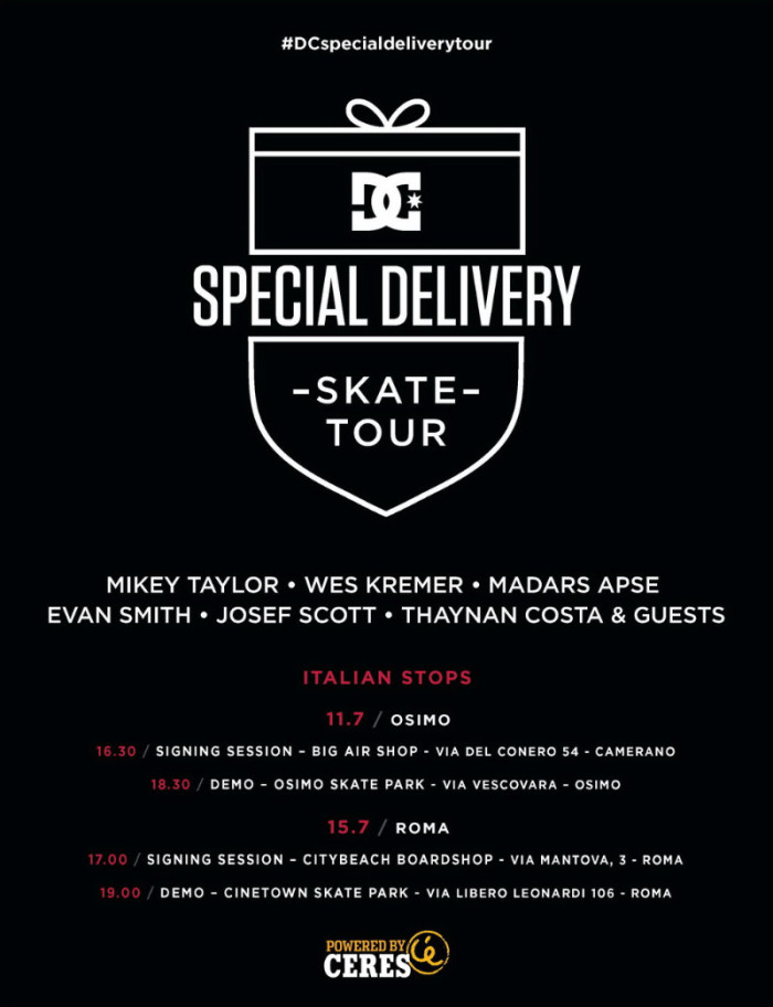 DC Special Delivery Skate Tour