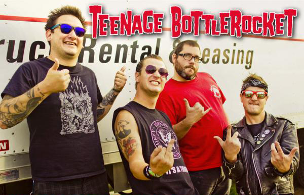 TEENAGE BOTTLEROCKET UNICA DATA ITALIANA AD AGOSTO
