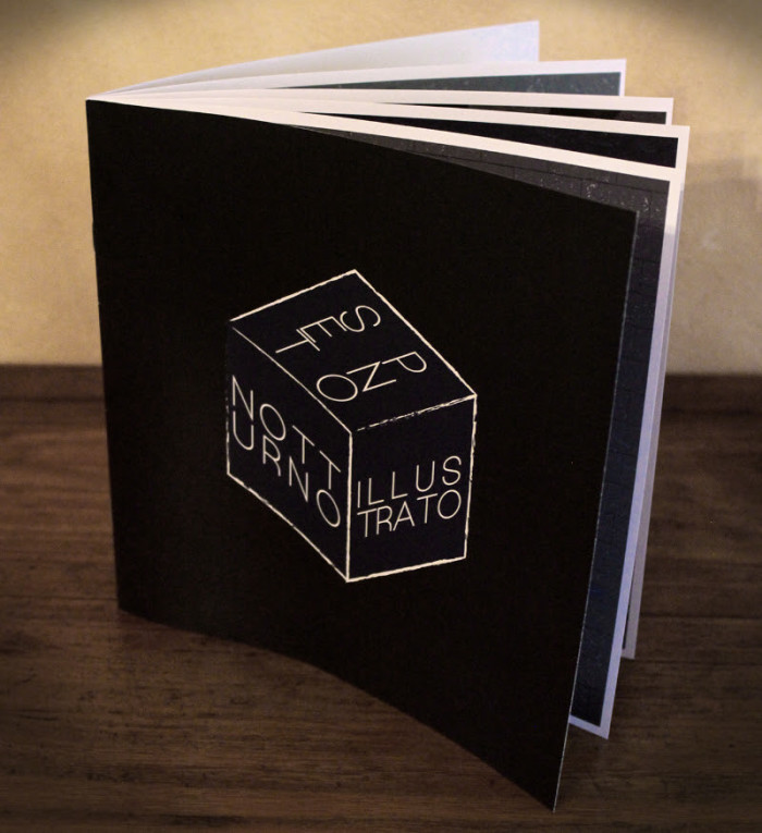 8 tavole illustrano ‘Notturno’ dei TIOGS, disponibile ai concerti assieme al vinile, il booklet che illustra le 8 tracce del nuovo disco della band emiliana.