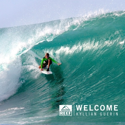 Reef adds european supergrom Kyllian Guerin