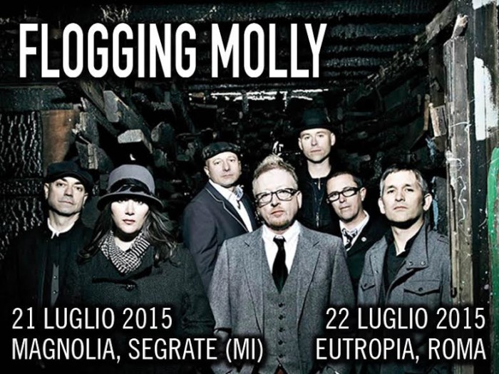 Flogging Molly: tra una settimana esatta la punk band sarà sul palco del Magnolia di Segrate (MI) e a seguire la data romana all’Eutropia Festival!