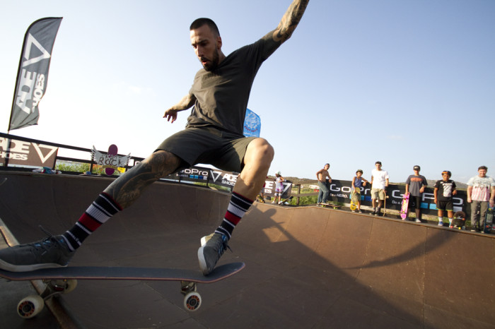 Spettacolo alla Marinedda con lo Skate Rock Ink