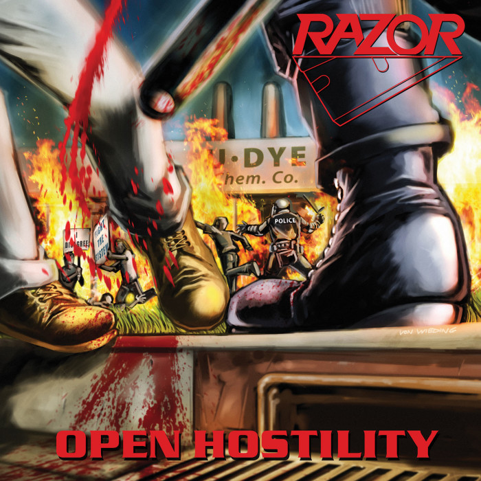 Razor ‘Violent Restitution/Shotgun Justice/Open Hostility’