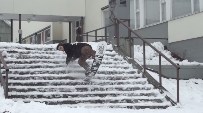 Rome Snowboards ‘Beer & Rails’ teaser