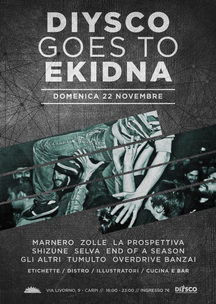 DIYSCO GOES TO EKIDNA – 22 NOVEMBRE