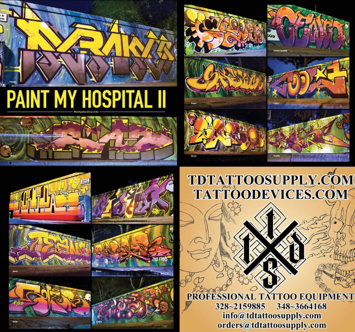 Paint My Hospital II – Jesolo (Ve) 2015 nite sesh