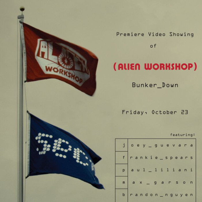 Video premiere Alien Workshop ‘Bunker Down’