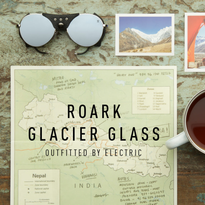 Introducing the “Roark Glacier Glass” outfitted by Electric