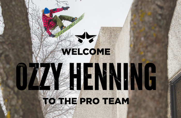 Rome SDS adds Ozzy Henning to the pro team