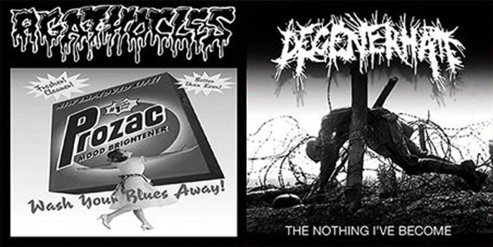Agathocles/Degenerhate “Wash Your Blues Away/The Nothing I’ve Become”